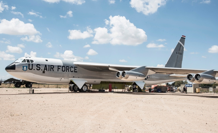 Completed B-52B Stratofortress | The National Museum Of Nuclear Science ...